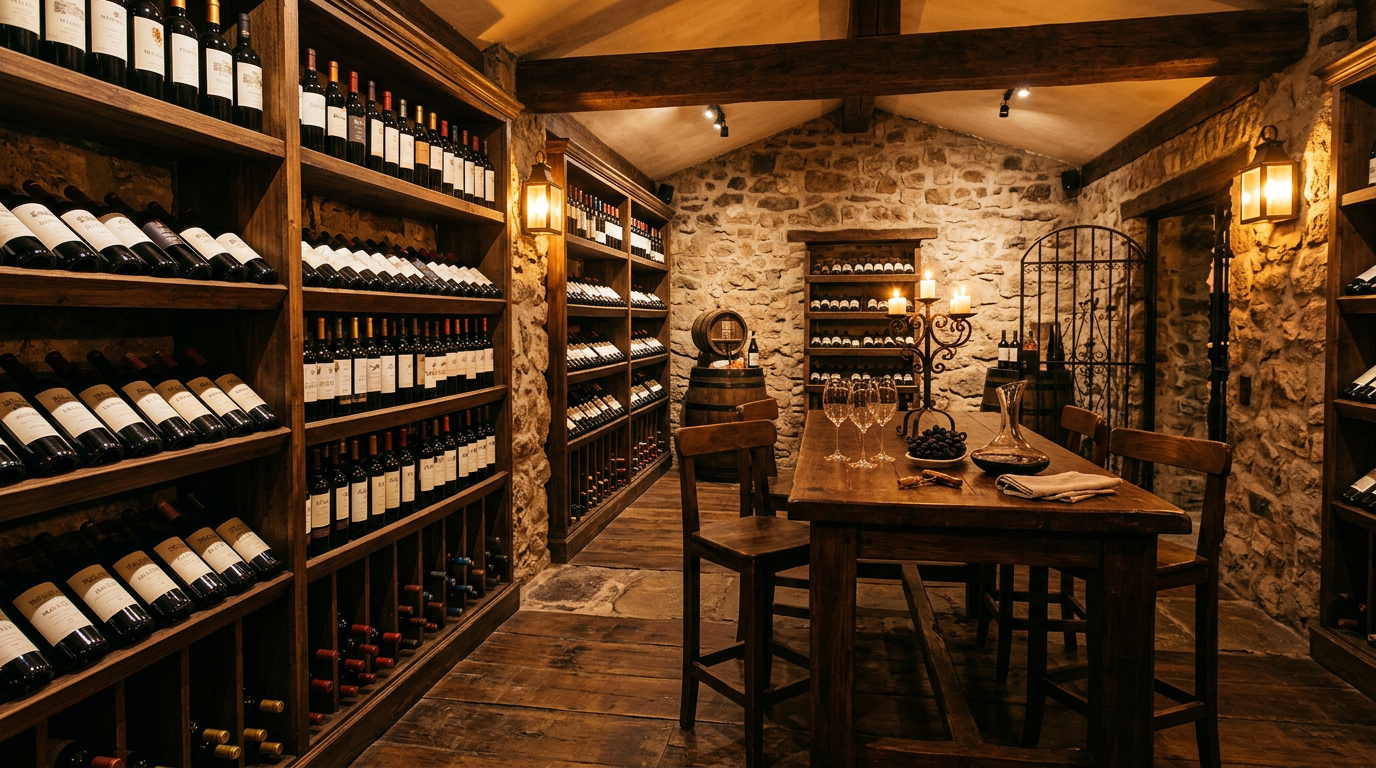 Bodega de vinos